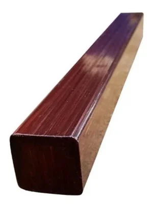 Cuadrado Decorativo De 30mmx30mm (2pzas De 1.5mts) Color Nogal